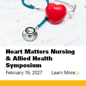 2027 Heart Matters Nursing & Allied Health Symposium Banner